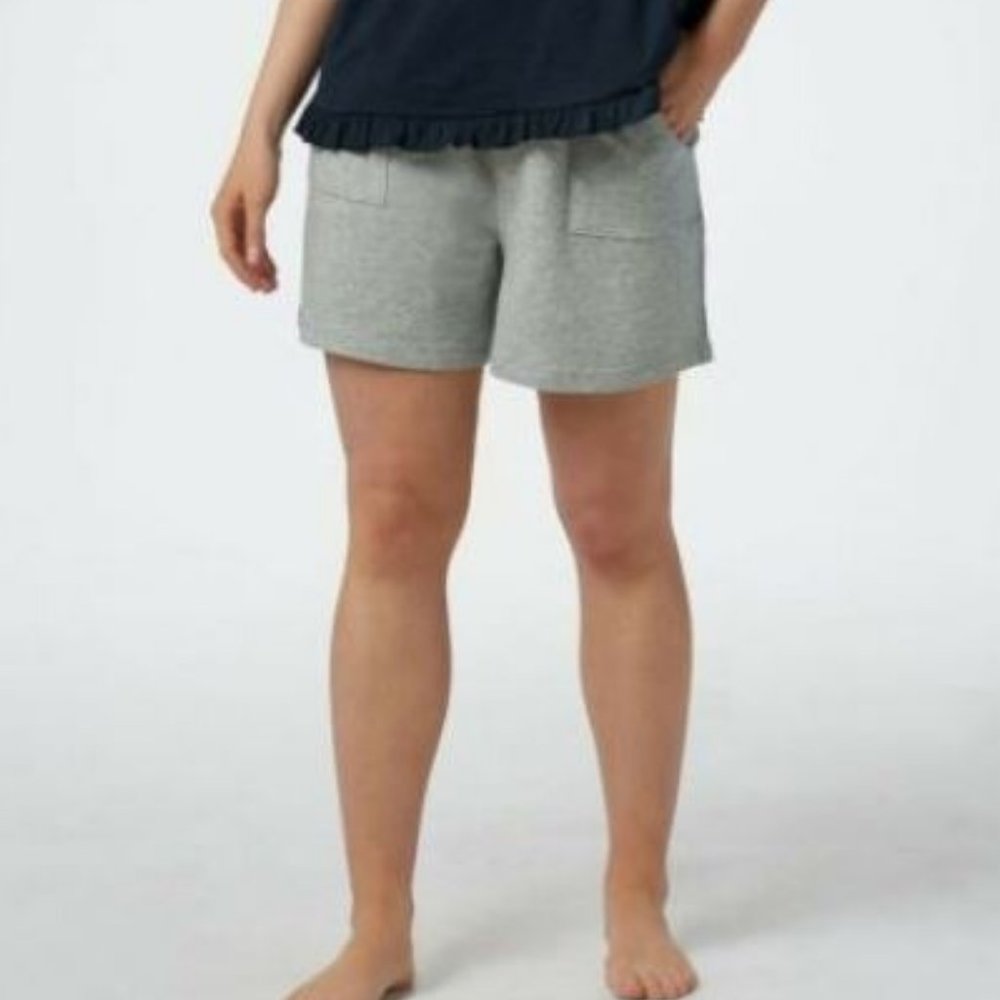 AnyBody French Terry Tie Waist Shorts 5204